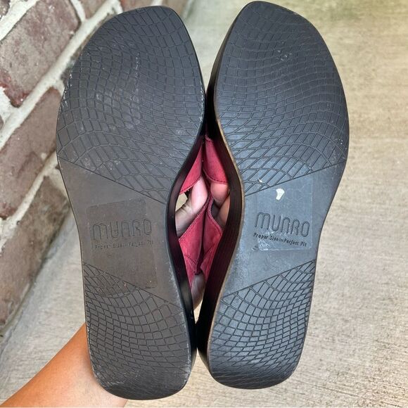 NEW Munro Micah Slingback Sandal Nubuck Sz 8.5 - Picture 7 of 8